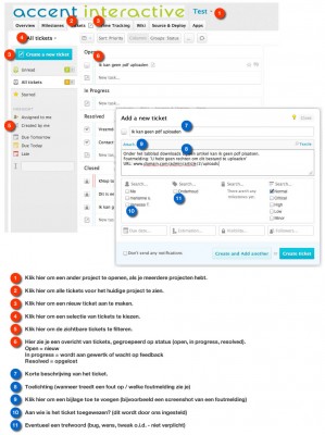 Hoe maak ik een ticket in het ticketsysteem? Hoe maak ik een ticket in het ticketsysteem?