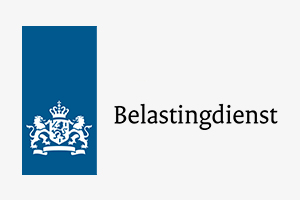 Logo Belastingdienst, een te vrede klant van Accent Interactive.