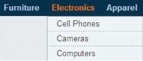 Screenshot subcategorieën Magento 1