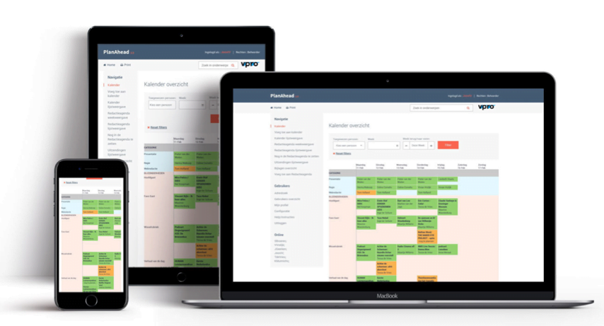 SaaS Plan Ahead portfolio mockup