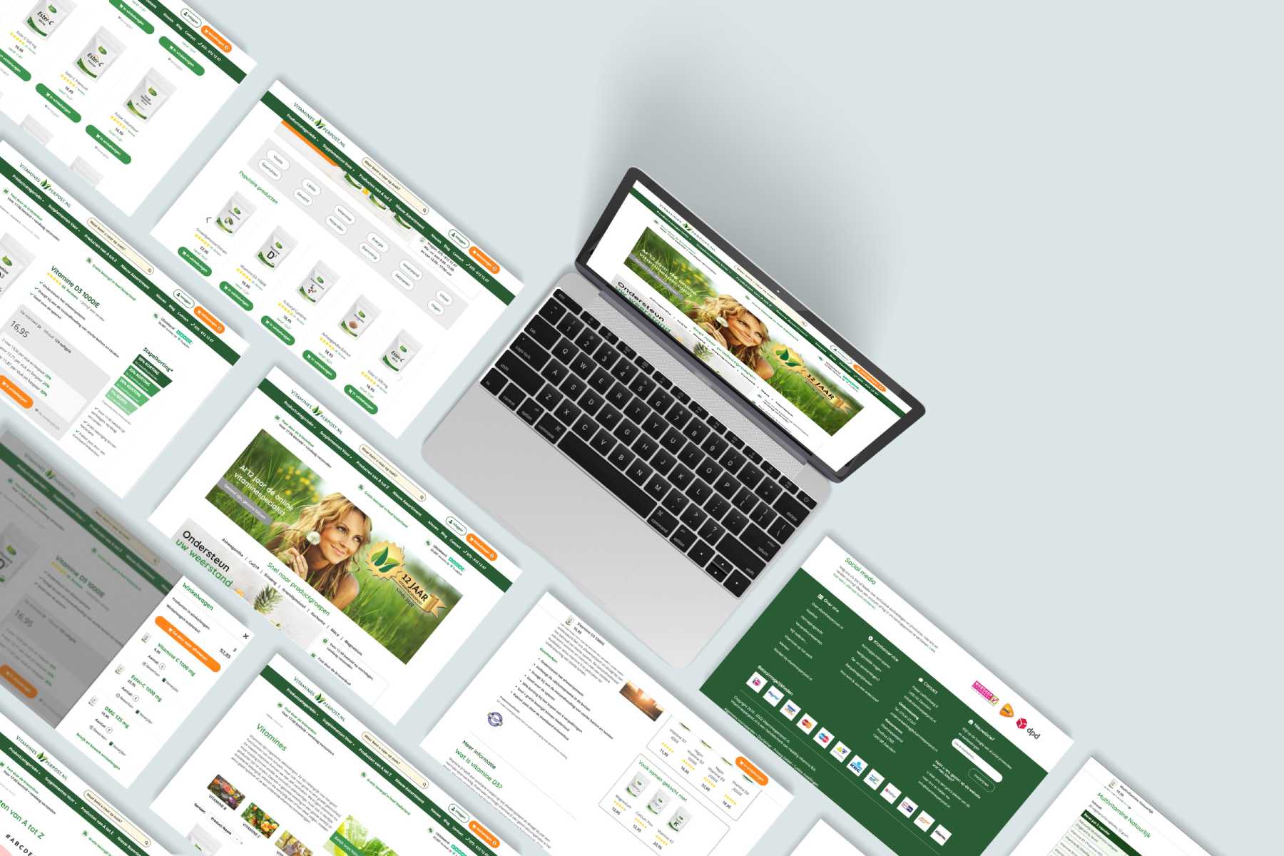 Vitamines Per Post desktop mockup