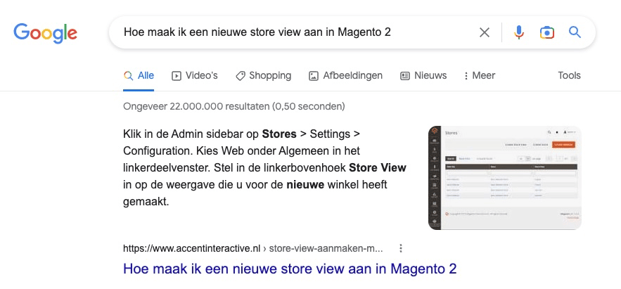 Featured Snippets, wat zijn het?